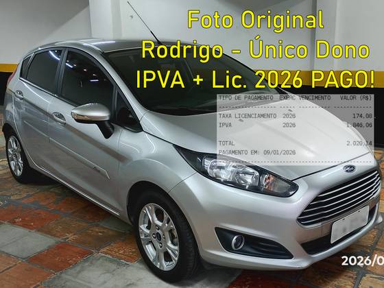 FORD FIESTA 1.6 SEL HATCH 16V FLEX 4P MANUAL